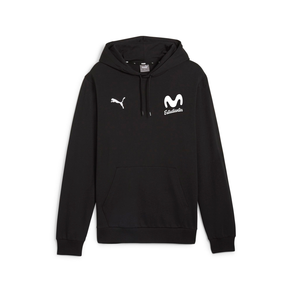 HOODY NEGRA MOVISTAR ESTUDIANTES INFANTIL
