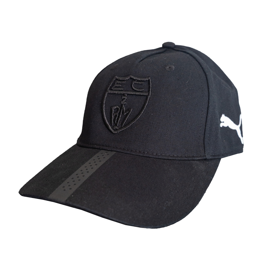 GORRA NEGRA ESCUDO BORDADO
