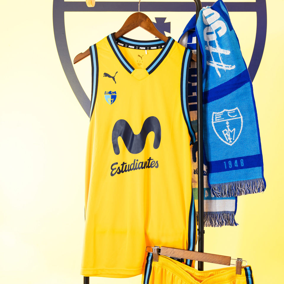 Camiseta juego AMARILLA 25-26 oficial Movistar Estudiantes ADULTO