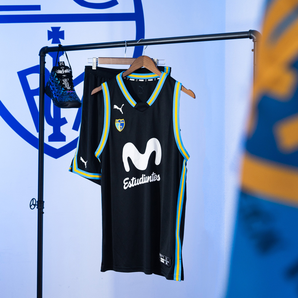 Camiseta juego NEGRA 25-26 oficial Movistar Estudiantes ADULTO
